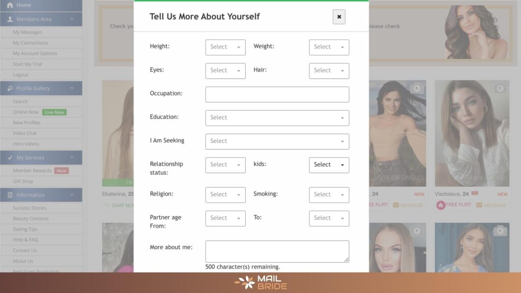 dream singles registration process